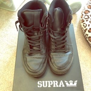 Supra Vaider Leather Skate Hitops
